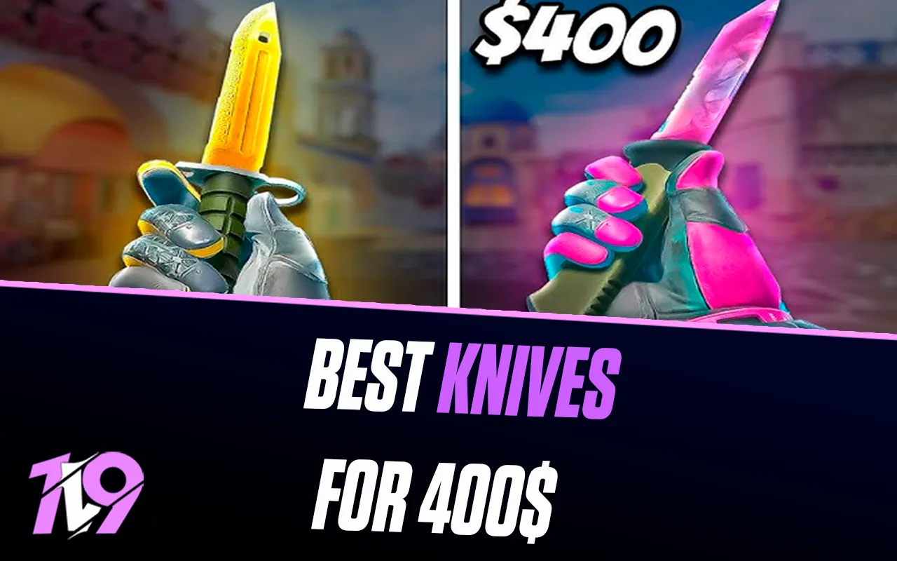 10 Best Cheap Knives Under $400 in CS2